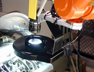 Robot guided valve inspection